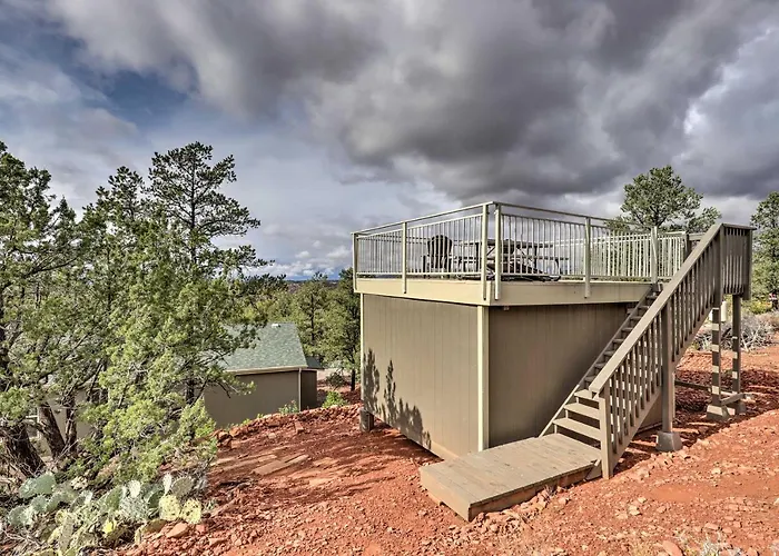Mountain-view Rooftop Deck: Hideaway * Sedona